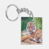 Atemberaubendes Rekrutieren von Tigerfotografie Schlüsselanhänger (Vorderseite links)