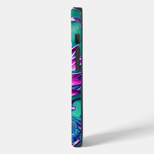 Atemberaubendes rosa Lotus Blume Portrait Case-Mate iPhone Hülle (Rückseite / Links)