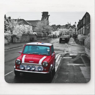 Atemberaubendes rotes Mini Mousepad