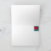 Atemberaubendes Rumi Zitat Kunstnotecard Karte (Innenseite)