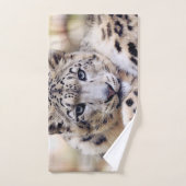 Atemberaubendes Schneeballportrait Handtuch (Handtuch)