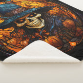 Atemberaubendes Skelettdesign Sherpadecke (3/4)