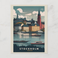 Atemberaubendes Stockholm Skyline