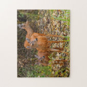 Atemberaubendes Trio des Schwarzschwanzhirsches im Puzzle (Vertikal)