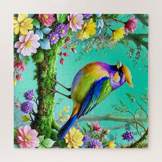 Atemberaubendes Tropenvogelpuzzle Puzzle (Horizontal)