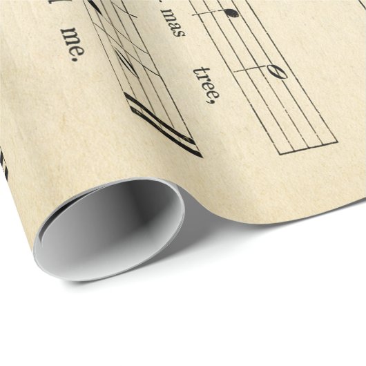 Atemberaubendes ungewöhnliches Vintages Geschenkpapier (Rolleneckpunkt)