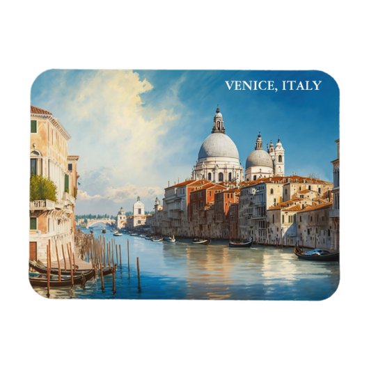 Atemberaubendes Venedig Italien Gondelaussicht Magnet (Horizontal)