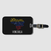 Atemberaubendes Venezuela Mandala Kunstfahne Gepäckanhänger (Vorderseite (Horizontal))