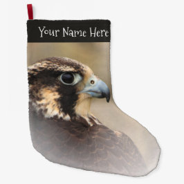 Atemberaubendes Vignettiertes Profil eines Peregri Großer Weihnachtsstrumpf