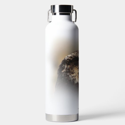 Atemberaubendes Vignettiertes Profil eines Peregri Trinkflasche (Vorderseite)