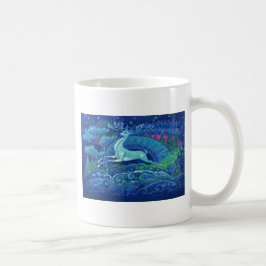 Atemberaubendes Vintages russisches blaues Kaffeetasse