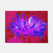 Atemberaubendes Violet Blau und Hot Pink Kaktus Da