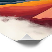 Atemberaubendes Weltraumposter-Thema Poster (Ecke)