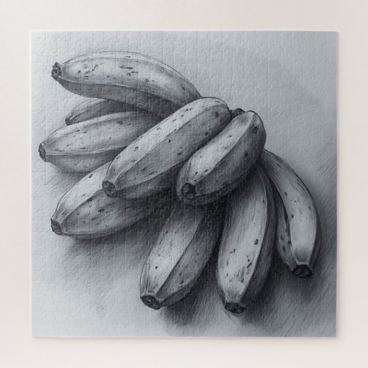 Atemberbrettzeichnung einer Banane Puzzle (Vertikal)