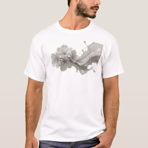 Atemberhende ABSTRACTE BLUME Individuelle Kreation T-Shirt