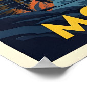 Atemberlandschaft in Montana Poster (Ecke)