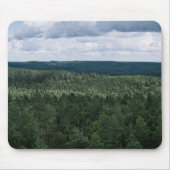 Atemberlandshaft Luftbild Wald Mousepad (Vorne)