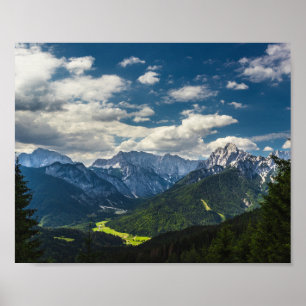 Atembernde Julianer Alpen Poster