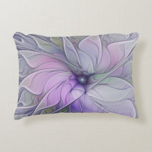 Atembernde Schönheit Moderne Abstrakte Fraktal Kun Dekokissen