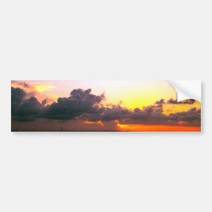 atembernder lila gold orange sonnenuntergang in me autoaufkleber
