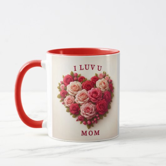 Atemberregender Kaffeebecher für Ihre Mutter Tasse (Links)