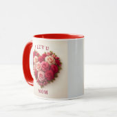 Atemberregender Kaffeebecher für Ihre Mutter Tasse (Vorderseite Links)
