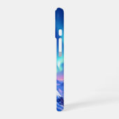 Atemberregender Schneeleopard auf Fels iPhone 16 Hülle (Linke Seite)