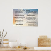 Atemlessons ©2012 by Trinka Polite (Plakat) Poster (Küche)