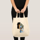 Atemlos - Lebensmittelgeschäft-Tasche Tragetasche (Vorderseite (Produkt))