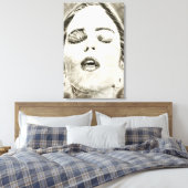 Atemlos Leinwanddruck (Insitu (Schlafzimmer))