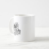Atemlose Wander Gesellschaft 2 Kaffeetasse (Vorderseite Links)