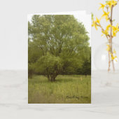 Atempause-Karte Karte (Gelbe Blume)