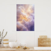 Atempause-Plakat Poster (Küche)