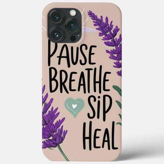 ✨ Atempause - Schluckheilung | Design Case-Mate iPhone Hülle (Rückseite)