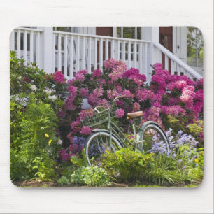 Atemporäre Frühlingsblüte, skurrile Antiquität Mousepad