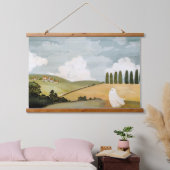 Atemraum Wandteppich Mit Holzrahmen (Schlafzimmer)