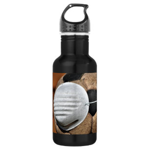 Atemschutz Edelstahlflasche