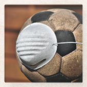 Atemschutz Glasuntersetzer (Vorderseite)