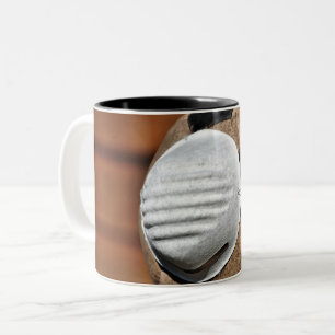 Atemschutz Zweifarbige Tasse