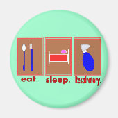 Atemstillstand essen magnet (Vorne)