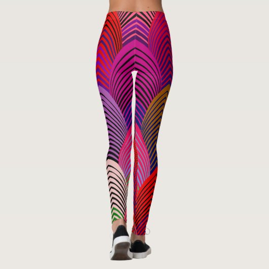 Atemstraffe Leggings (Rückseite)