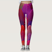 Atemstraffe Leggings (Vorderseite)