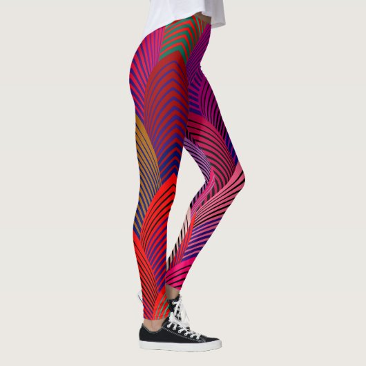 Atemstraffe Leggings (Rechts)