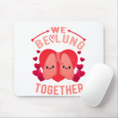 Atemtherapeut Couple Wir sind zusammen Mousepad (Mit Mouse)