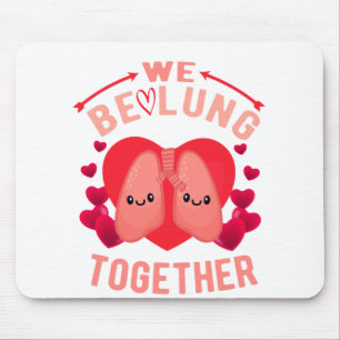 Atemtherapeut Couple Wir sind zusammen Mousepad