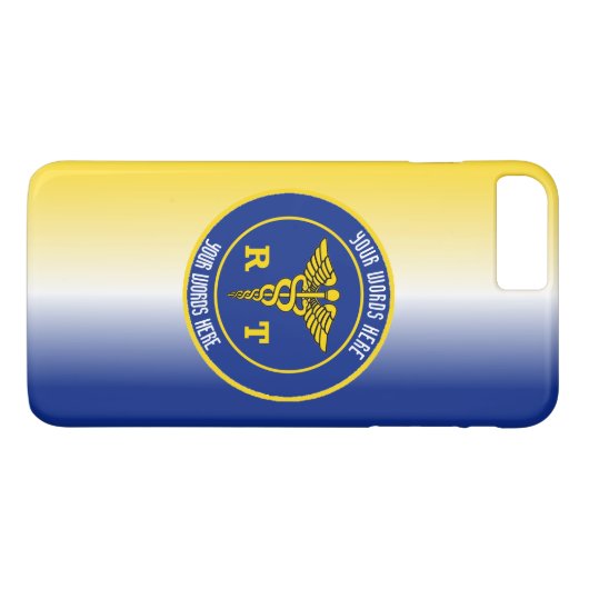 Atemtherapeut Custom Caduceus Case-Mate iPhone Hülle (Rückseite (Horizontal))