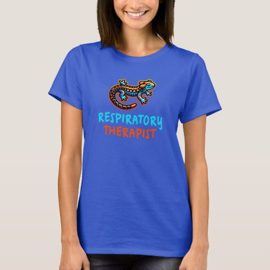 Atemtherapeut Gecko T - Shirt (Vorderseite)