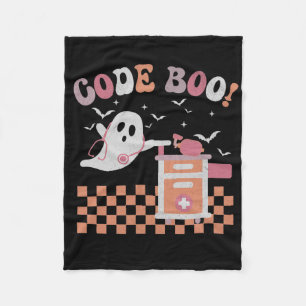 Atemtherapeut Halloween Code Boo Spooky Re Fleecedecke