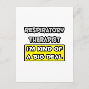 Atemtherapeut .. Ich bin irgendwie ein großer Deal Postkarte