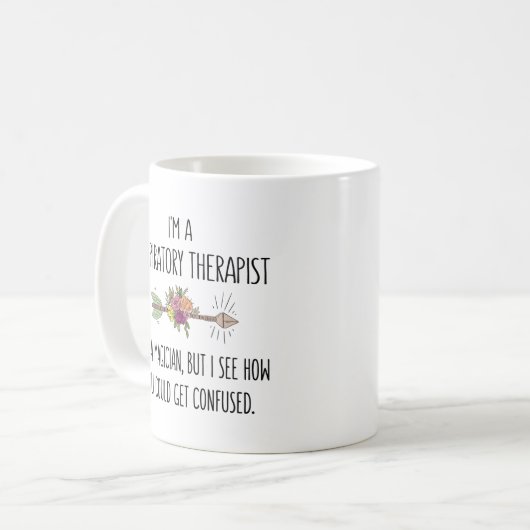 Atemtherapeut Kaffeetasse (Vorderseite Links)